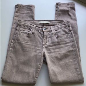 Joe’s Jeans Strait Ankle in Pale Tan